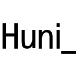 Huni_Sans Cn