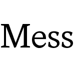 Messina Serif