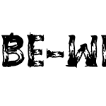 BE-WILD Brush Font