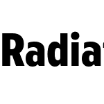 RadiateSans-ExtraBoldCondensed