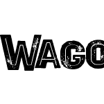 Wagoon Bold Inline Grunge