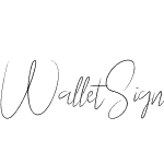 WalletSignature