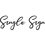 Single Signature