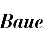 BauerBodoni