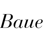 BauerBodoni