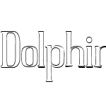 Dolphins Outline