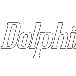 Dolphins Outline