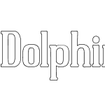 Dolphins Outline