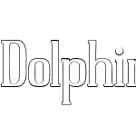 Dolphins Outline