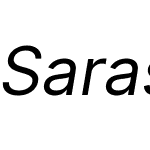 Sarasa UI K