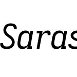 Sarasa Term Slab SC