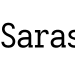 Sarasa Term Slab HC