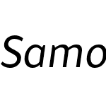 Samo Sans Pro