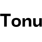 Tonus Sans