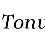 Tonus Text