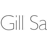 Gill Sans Hel