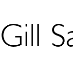 Gill Sans Hel