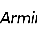 ArminSoft-RegularItalic