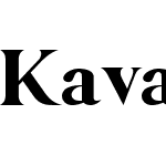 Kavarian Serif