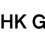 HK Grotesk