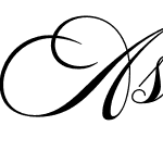 Aston Script Pro Bold