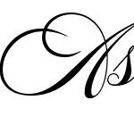 Aston Script Pro Bold