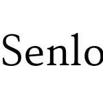 Senlot Serif