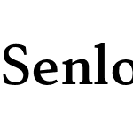 Senlot Serif