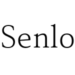 Senlot Serif