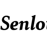 Senlot Serif