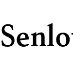 Senlot Serif