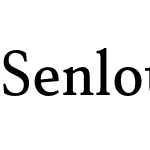 Senlot Serif