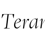 Teramo Variable Italic