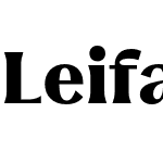 Leifa-Black