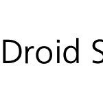 Droid Sans