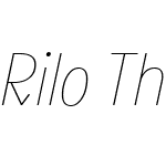 Rilo-ThinItalic