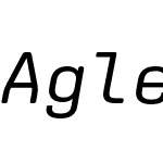 Aglet Mono