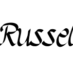 RussellsItalic