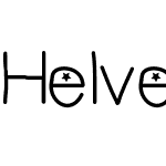 HelveticaStarsSemiRegular