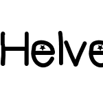 HelveticaStarsSemiMedium