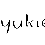 yukiefont2small