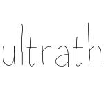 ultrathin