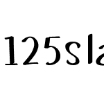125slantedstixtext