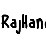 RajHandwrittenBOLD