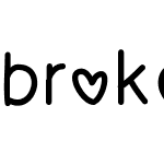 brokenBold