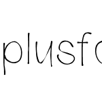 plusfont