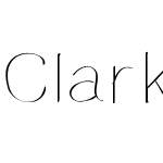 Clarkesscript