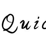 QuickCursive