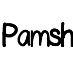 PamshandwritingBOLD