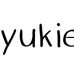 yukiefont2re